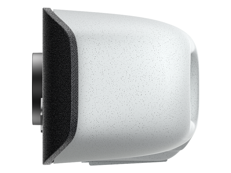 Poly Studio X32 All-In-One Video Bar No Power Supply, (Black), Warranty 2-year, -A3SV5AA 4 Poly-Studio-X32-Black-Catalog-VisID-GrayBG-LeftProfile