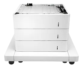 HP LaserJet 3x550-sheet Paper Feeder with Cabinet