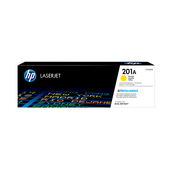 HP LaserJet Pro 201a Yellow Print Cartridge - Brazil