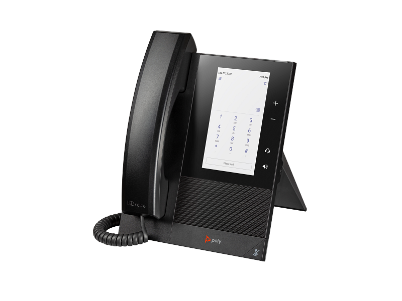 Poly CCX 400 Teams Dialpad Left facing