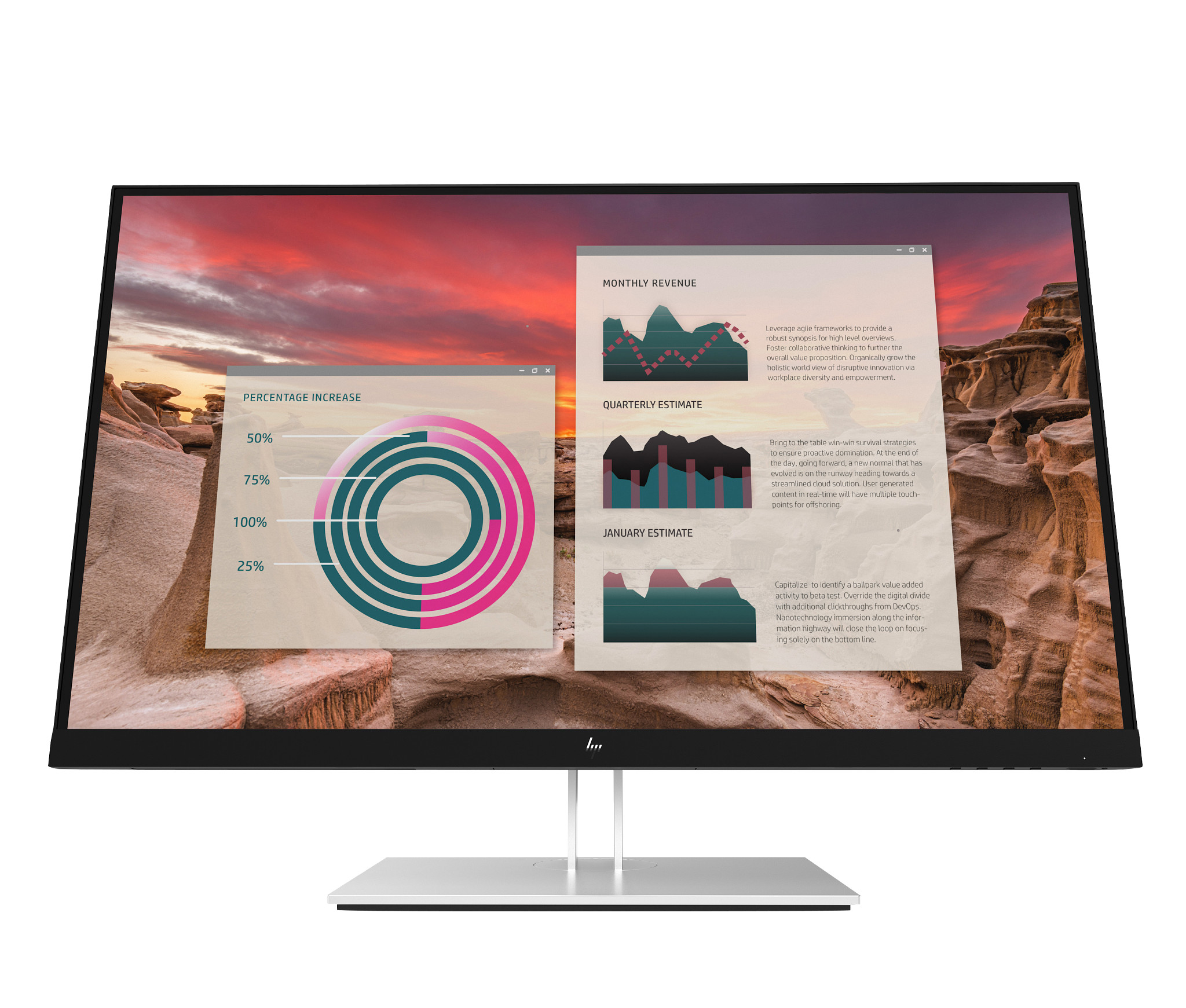HP E27u G4 27インチ IPSモニター HP E27u G4 27インチQHD USB-C モニター 製品詳細・スペック