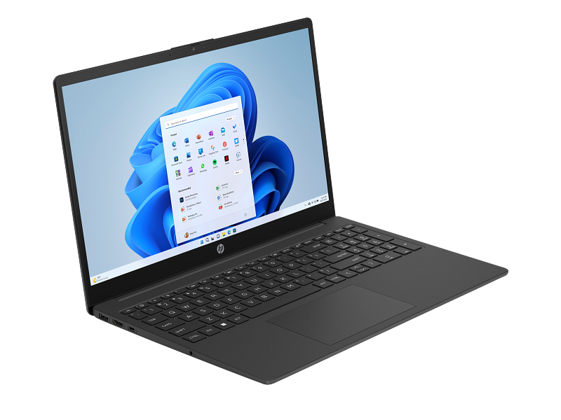 מחשב נייד C21ZJEA 15-fd0080nj מבית HP HP 15.6 inch Laptop PC DF Jet Black Non FPR WLAN Catalog image on white background Win 11