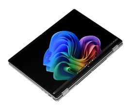 HP OmniBook X Flip 2-in-1 Laptop Next Gen AI 16-ar0087nr 16", Touch screen, Windows 11 Home, AMD Ryzen™ AI 7, 32GB RAM, 1TB SSD, 3K, Meteor silver