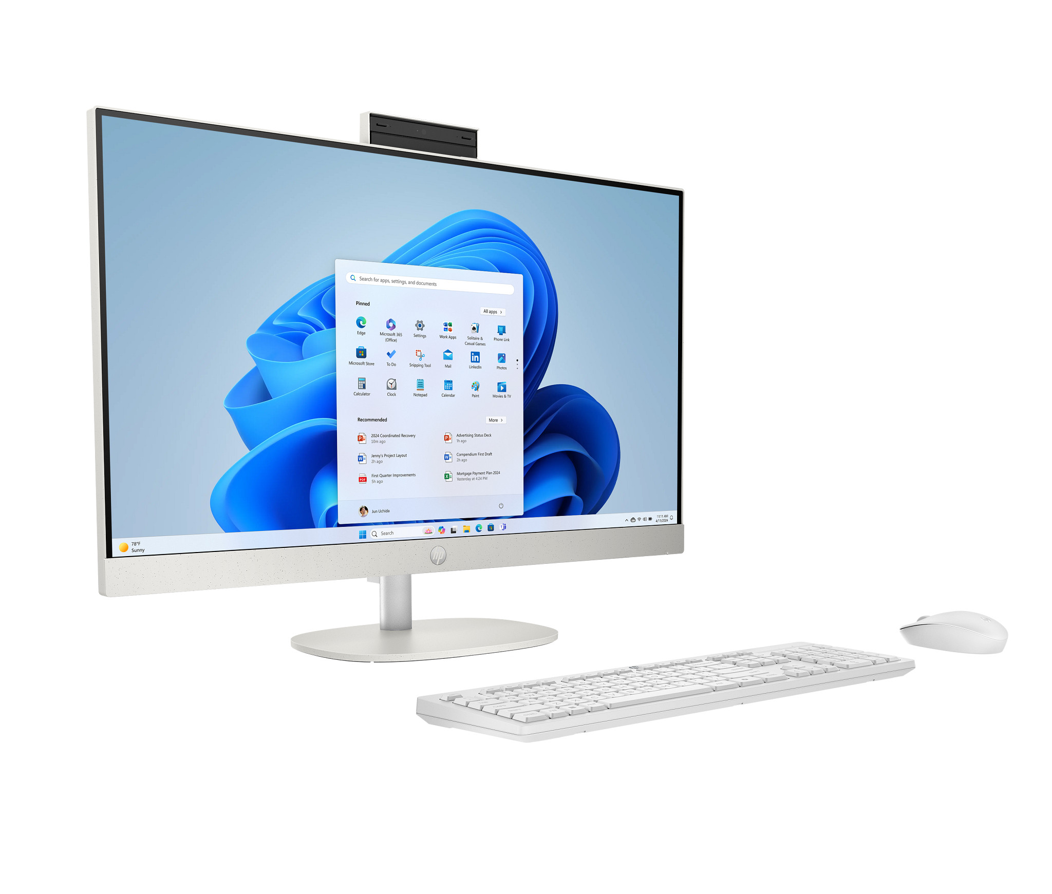 HP All-in-One Desktop AI 27-cr2067c PC