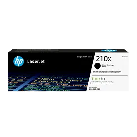 HP 210X Black Original LaserJet Toner Cartridge, W2100X