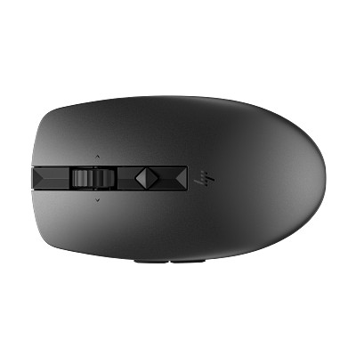 23C1 HP710 Programmable Silent Mouse NightFallBlack CoreSet TopDown WhiteBG