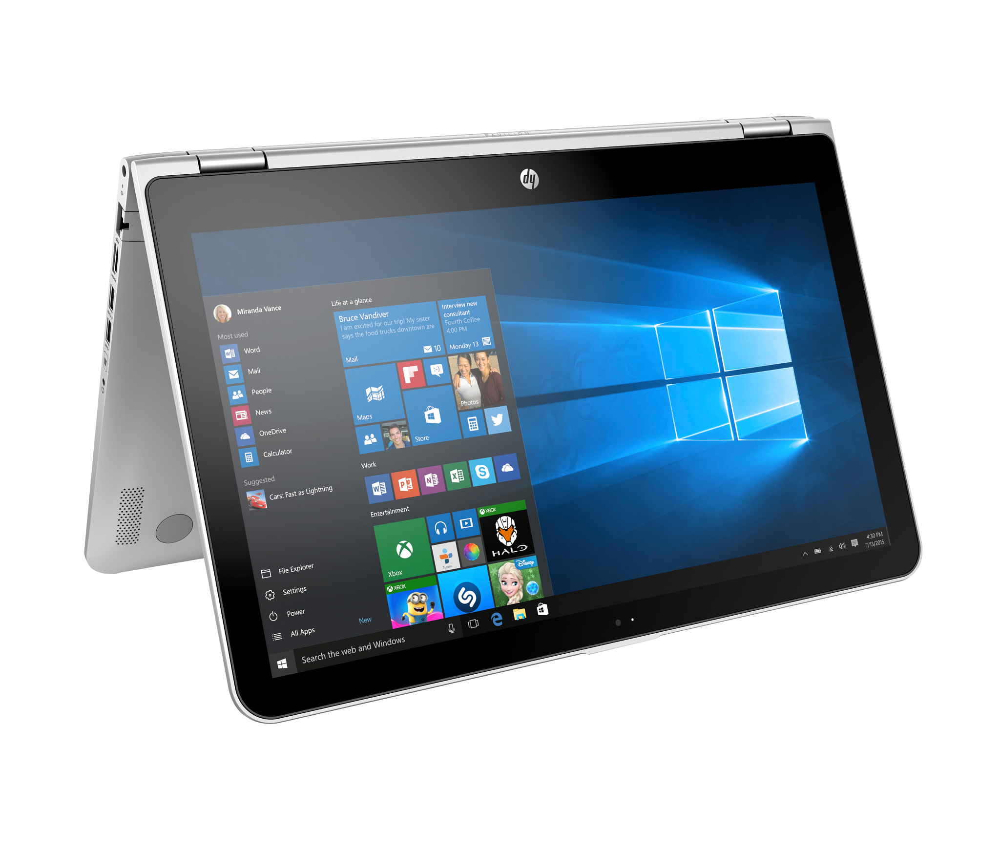 X168 HP Pavilion 15-au108TU Core i5 7200U メモリ4GB Pavilion 15