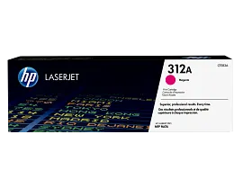 HP 312A Magenta Original LaserJet Toner Cartridge, CF383A