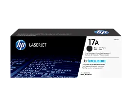 HP 17A Black Original LaserJet Toner Cartridge, CF217A