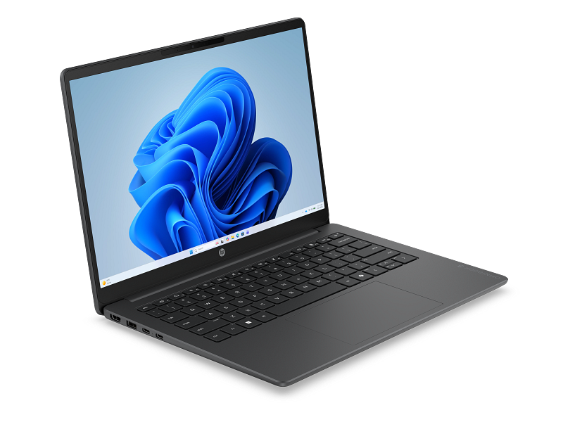 HP OmniBook 3 14 inch Laptop PC 14-hy000_Product_Mica silver_Product Only_Right facing