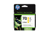 HP 3ED79A 712 3 darabos 29 ml-es sárga DesignJet tintapatron T250 T630 T650 Studio 24