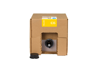 HP 636 3-liter Yellow Stitch Dye Sublimation Ink Cartridge