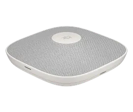 HP Poly Studio A2 White Table Microphone w/ Mounting Plate I/O cables