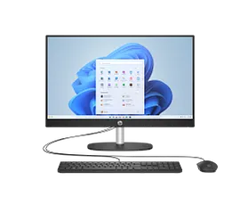 HP All-in-One 24-cr0055m PC, Windows 11 Home, 23.8", AMD Ryzen™ 5, 16GB RAM, 1TB SSD, FHD, Jet black