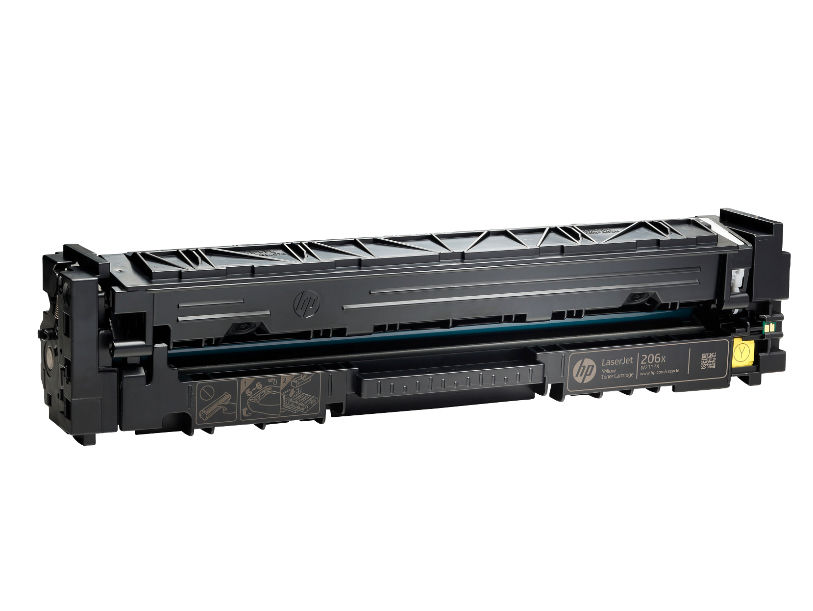 HP 206A Schwarz Original LaserJet Tonerkartusche, ~1.350 Seiten, W2110A - Bild 2 von 9
