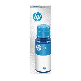 HP 31 70-ml Cyan Original Ink Bottle, 1VU26AN