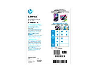 HP Professional Business Paper, Matte, 48 lb, 8.5 x 11 in. (216 x 279 mm), 150 sheets CH016A - Img_Rear_320_240