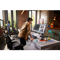 HP 8K167E9 Series 7 Pro 738pu 95,3 cm (37,5 hüvelyk) 3840x1600@60Hz Thunderbolt 4 monitor 5év garanciával