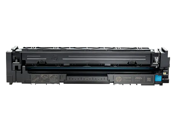 HP Laser Toner Cartridges and Kits, HP 202A Cyan Original LaserJet Toner Cartridge, CF501A