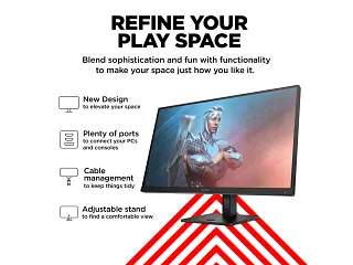 OMEN 27型 HP OMEN Gaming Monitor, 27 inch(68.6 cm) QHD, 240Hz, 3-Sided