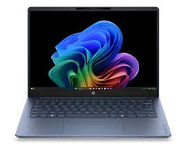 HP OmniBook 3 Laptop Next Gen AI 14, Windows 11 Home, 14", Snapdragon® X, 16GB RAM, 512GB SSD, 2K, Starlit blue
