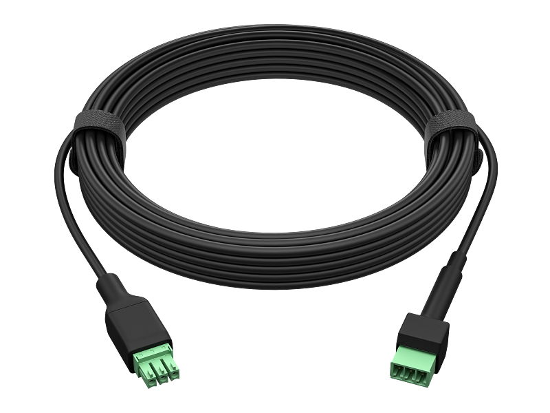 HP Poly Studio A2 Black Cable Extender for Table Mic Male to