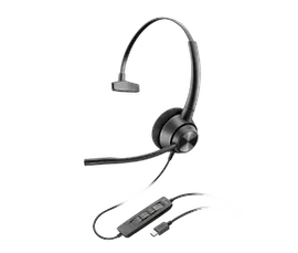 Poly EncorePro 310 USB-C Monoaural Headset TAA
