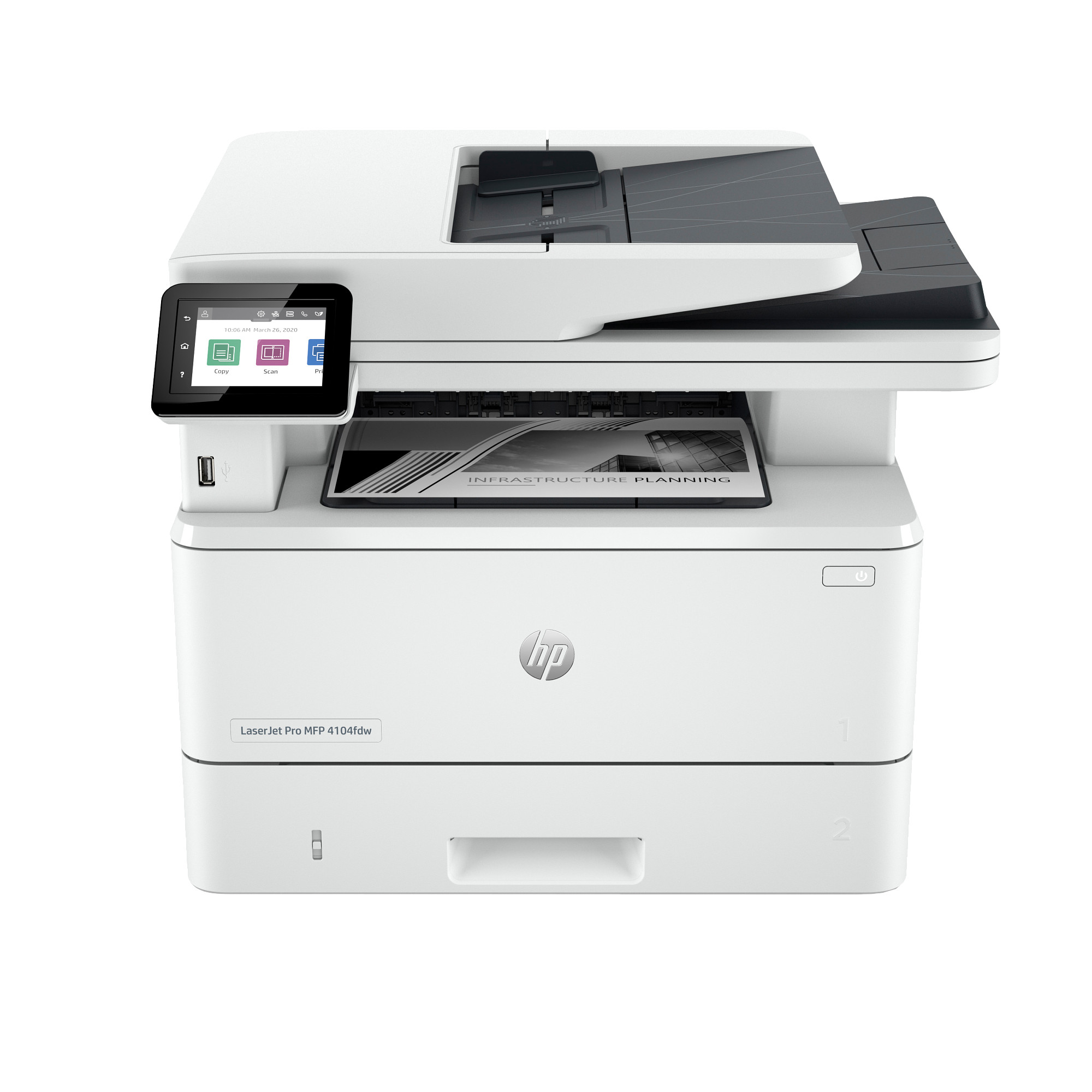 HP LaserJet Pro MFP 4104fdw Printer