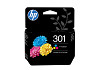 HP 301 N9J72AE fekete/háromszínű tintapatron eredeti kombinált csomag N9J72AE DJ 1000 1050 1510 2000 2050 3000 3050 nyomtatóhoz (régi kód J3M81AE) (190/165 old.) 
