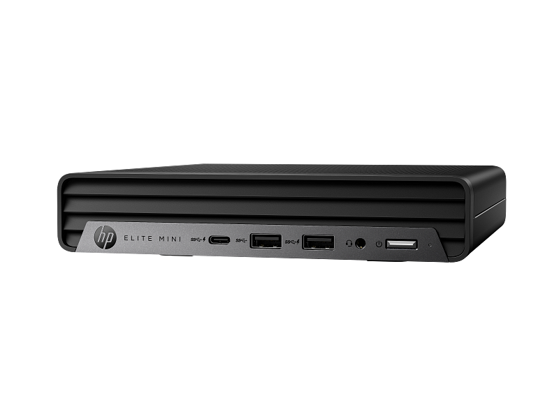 HP-Elite-Mini-805-G8-Desktop-PC-GravityGray-NonODD-CoreSet-Horizontal-WhiteBG-FrontLeft
