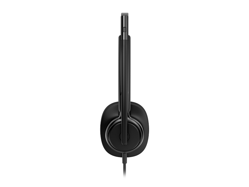 HP Poly Mission 415 USB Headset Monaural - Classic Foam Product Only Catalog Transparent Boom Up Right Profile