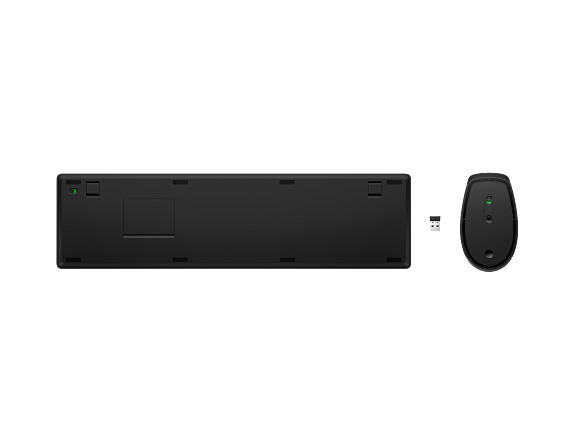 HP 650 Wireless Keyboard and Mouse Combo_Product__Product Only_Rear facing