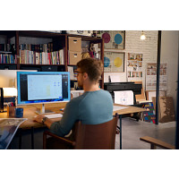 HP AM0X9A DesignJet T870 24-in Printer