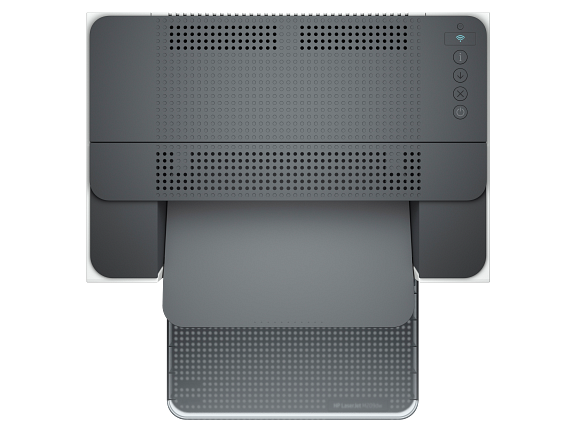 HP LaserJet M209dw Printer - Top view closed