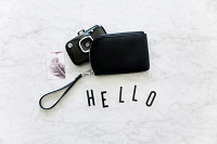 HP Sprocket Black Wallet Case