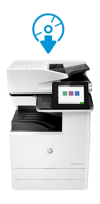 HP Color LaserJet Managed Flow MFP E77830z - Speed 30 ppm