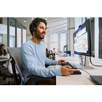 HP C01B3A6 Poly Mission 425 Stereo USB Wired Headset Classic (Bulk)