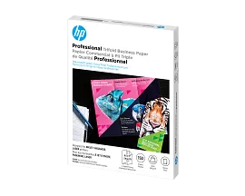 HP Professional Tri-Fold Business Paper, Glossy, 48 lb, 8.5 x 11 in. (216 x 279 mm), 150 sheets 4WN12A