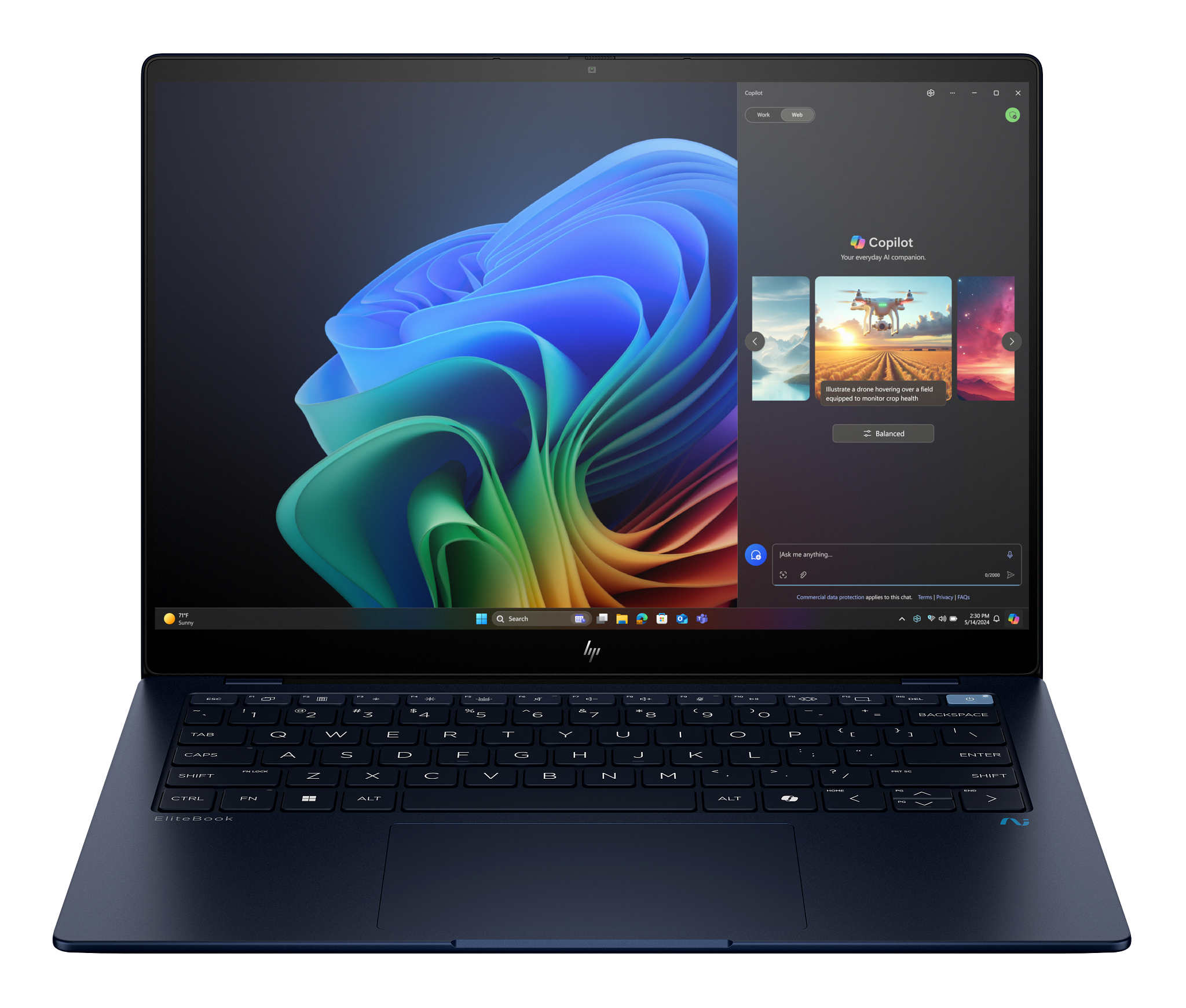 HP EliteBook Ultra 14 inch G1q Notebook AI PC