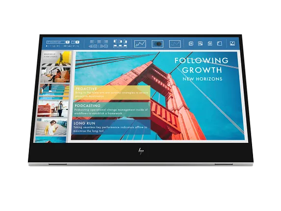 Business Monitors, HP E14 G4 Portable Monitor