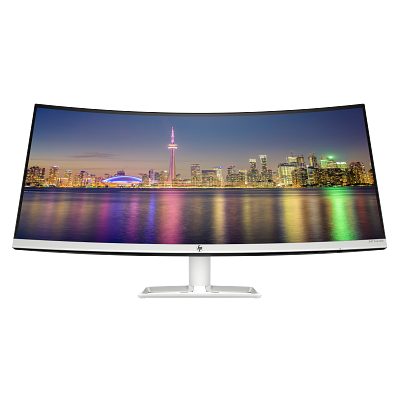 HP 34f 34 インチ曲面ディスプレイ - セットアップおよびユーザー