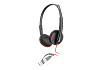 HP 8X228A6 Poly Blackwire 3220 sztereó USB-C headset + USB-C–USB-A-adapter (csomagban)