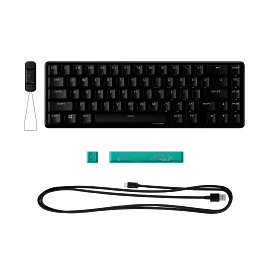 HyperX Alloy Origins 65 - Mechanical Gaming Keyboard - HX Aqua - US Layout