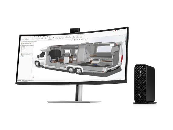 Workstations, HP Z2 Mini G1i Desktop Workstation with 3 Yr Warranty & Wolf Pro Security