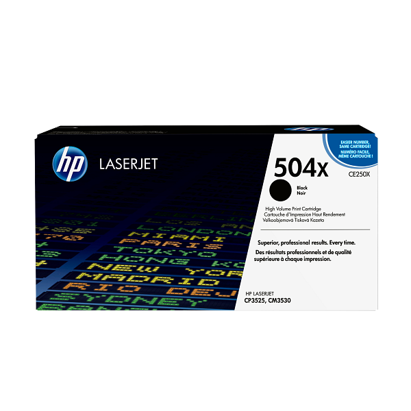 HP LaserJet 504X Black Print Cartridge