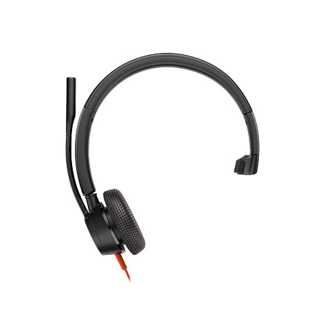 HP 8X218AA Poly Blackwire 3315 monaurális, Microsoft Teams-tanúsítvánnyal rendelkező USB-C headset + 3,5 mm-es csatlakozó + USB-C–USB-A-adapter
