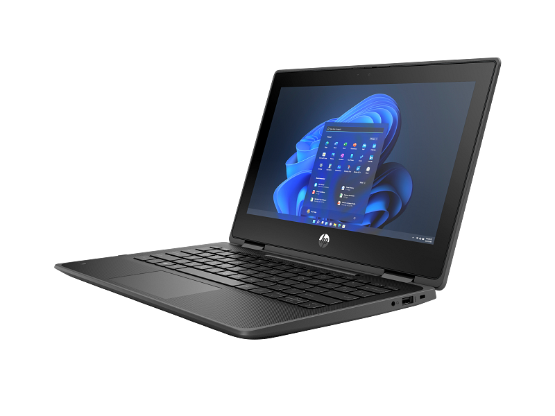 HP Pro x360 Fortis 11 G10 Notebook PC JetBlack T HDcam nonODD nonFPR Win11 CoreSet FrontLeft