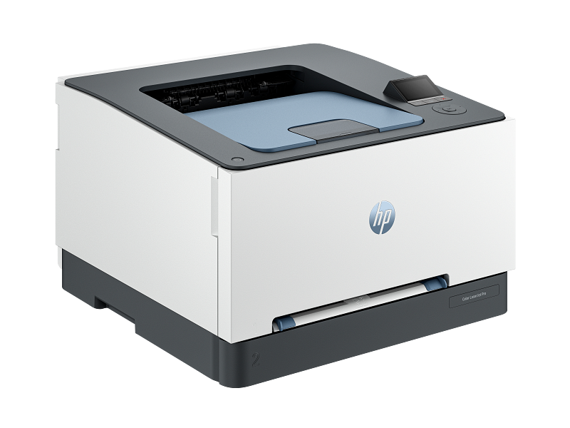 HP Color Laserjet Pro 3200 Dark Surf Blue Catalog VisID GrayBG FrontRight