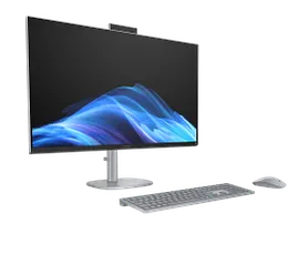 HP OmniStudio X All-in-One Desktop Next Gen AI 32-c1075t PC, Windows 11 Home, 31.5", Intel® Core™ Ultra 7, 16GB RAM, 1TB SSD, 4K UHD, Meteor silver