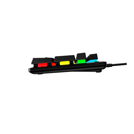 HP 639N5AA HyperX Alloy Origins PBT HX Aqua – mechanikus Gaming billentyűzet USA kiosztás